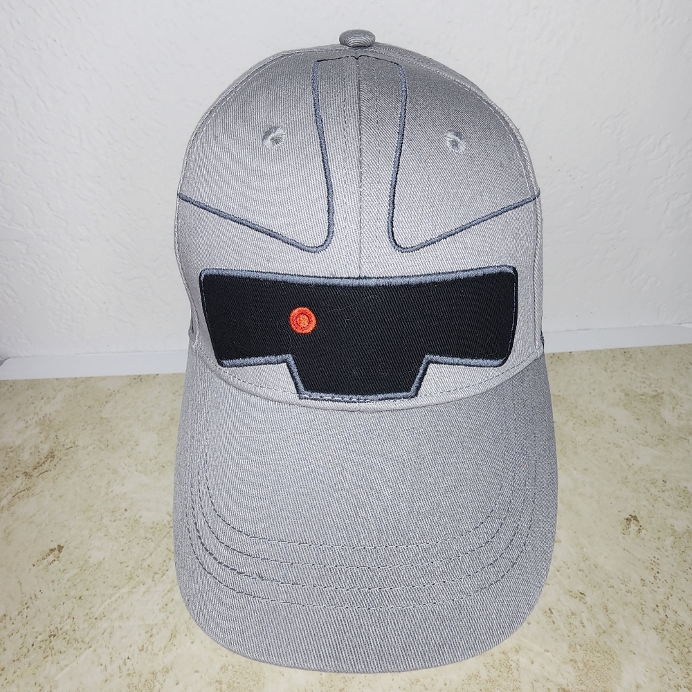 Battlestar Galactica Loot Crate Cylon Adjustable Hat Gray Strap Back Cap